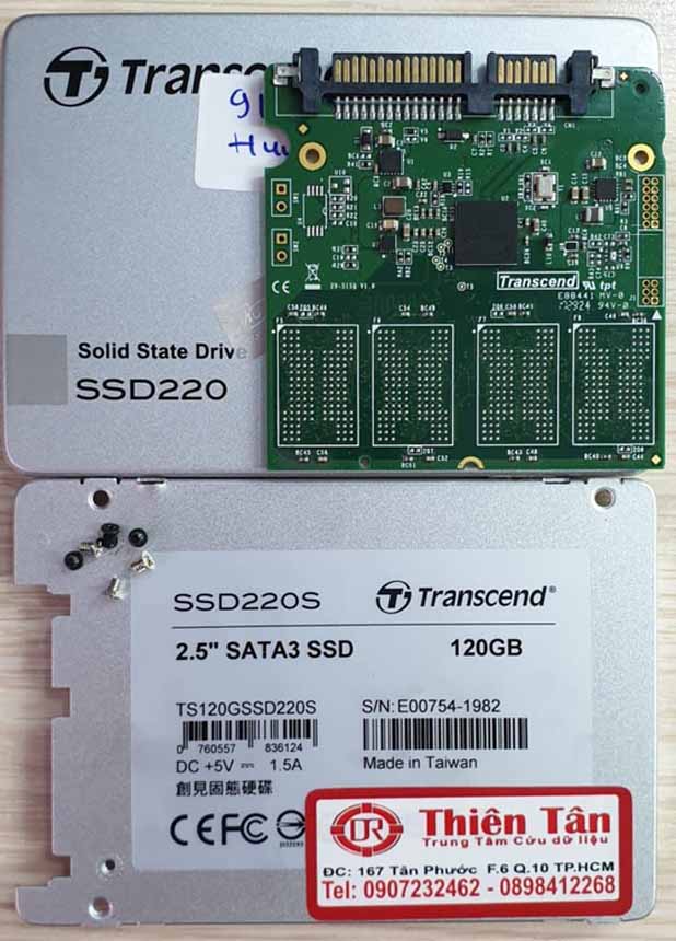Cứu dữ liệu ổ cứng SSD