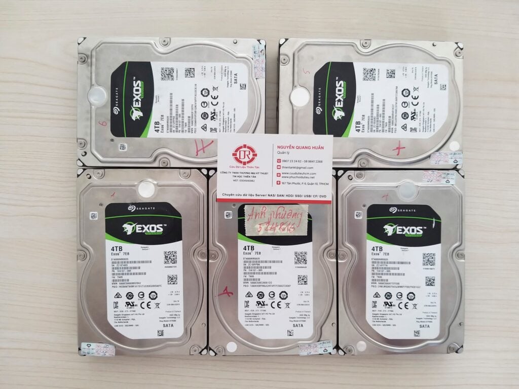 Cứu Dữ Liệu Giá Bao Nhiêu? Bảng Giá Cứu Dữ Liệu Ổ Cứng, SSD Mới Nhất