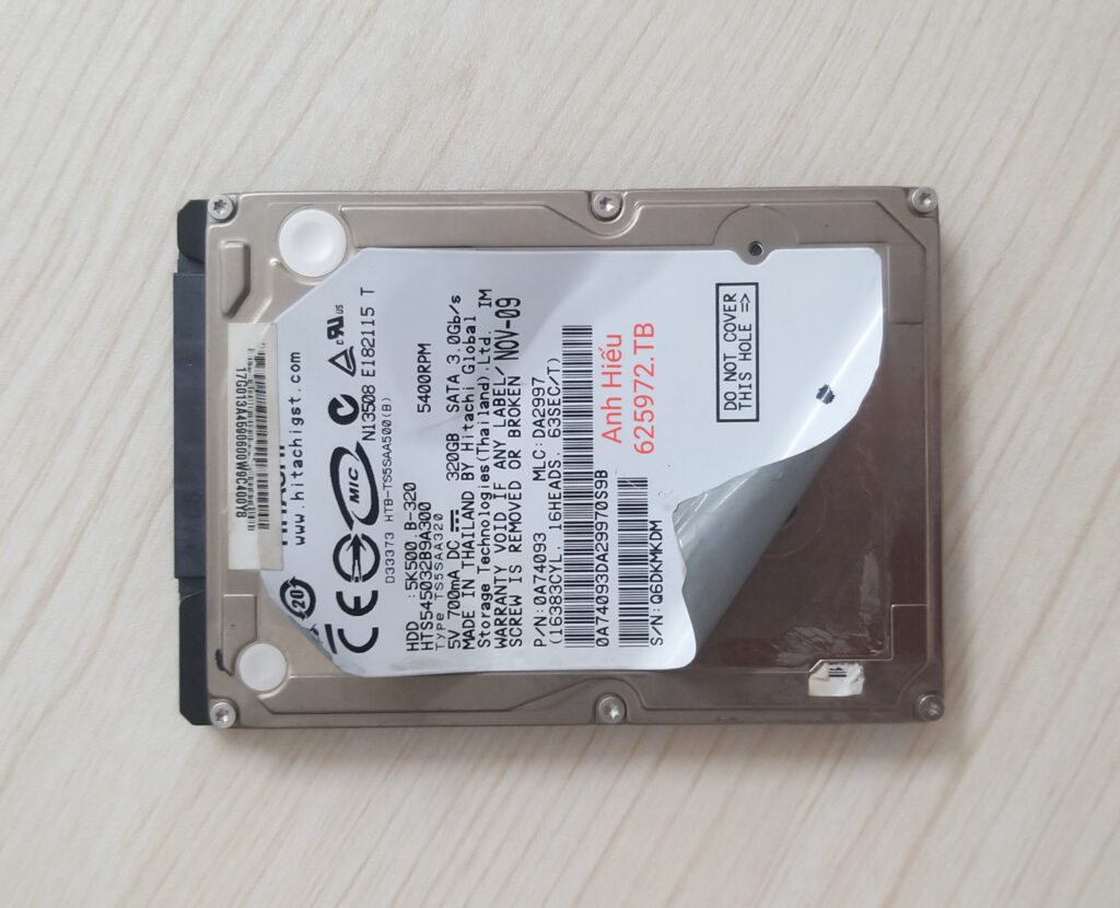 Cấp cứu dữ liệu tại Tân Bình TpHCM