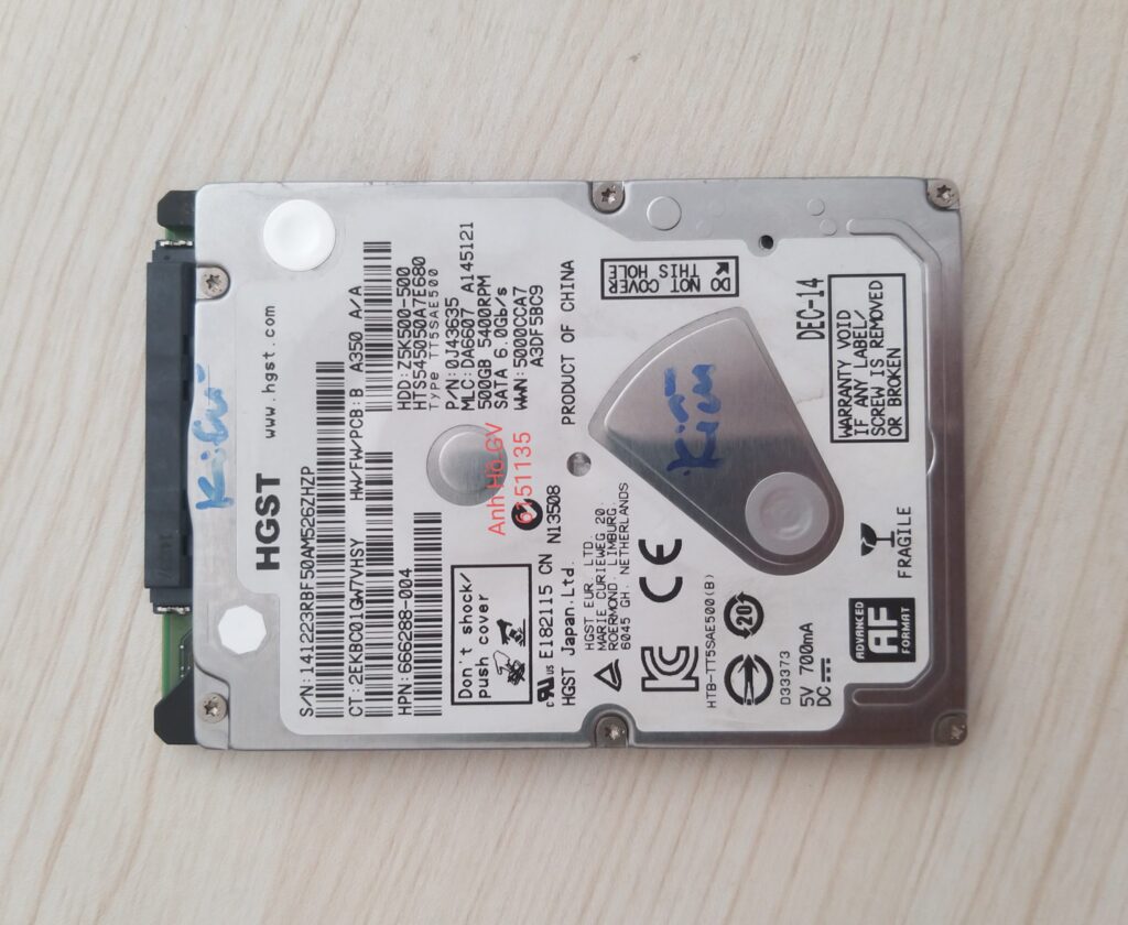 Khôi phục dữ liệu ở Gò Vấp TpHCM