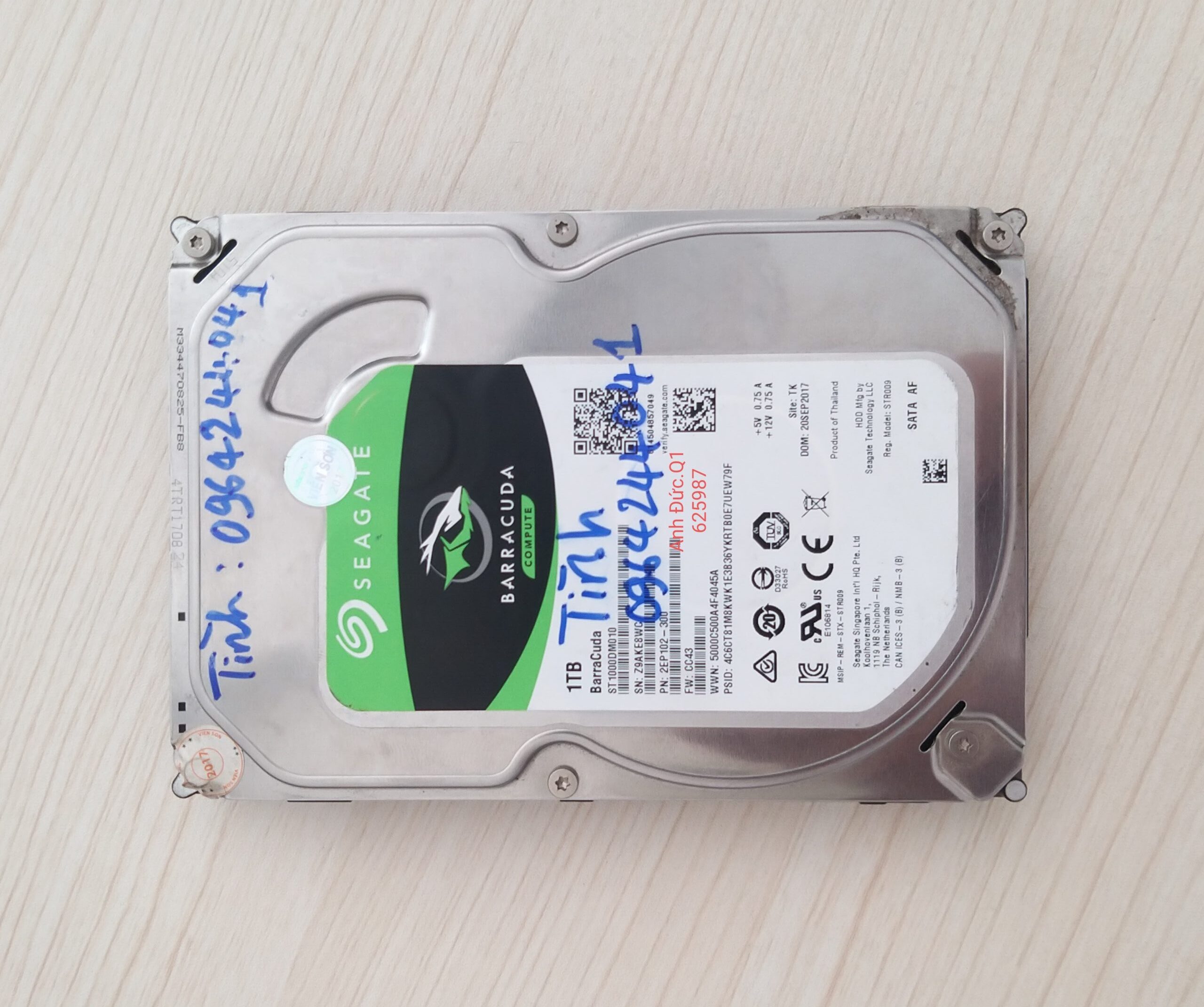 Khôi phục dữ liệu ở Quận 1 TpHCM