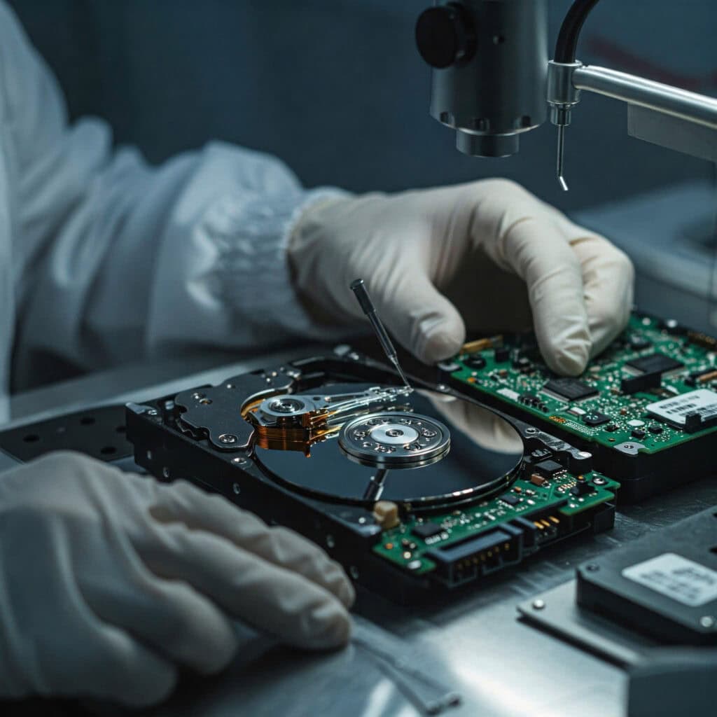 Cứu dữ liệu ổ cứng HDD bị lỗi cơ