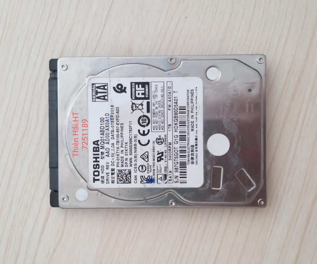 Cứu dữ liệu ở Hà Tĩnh