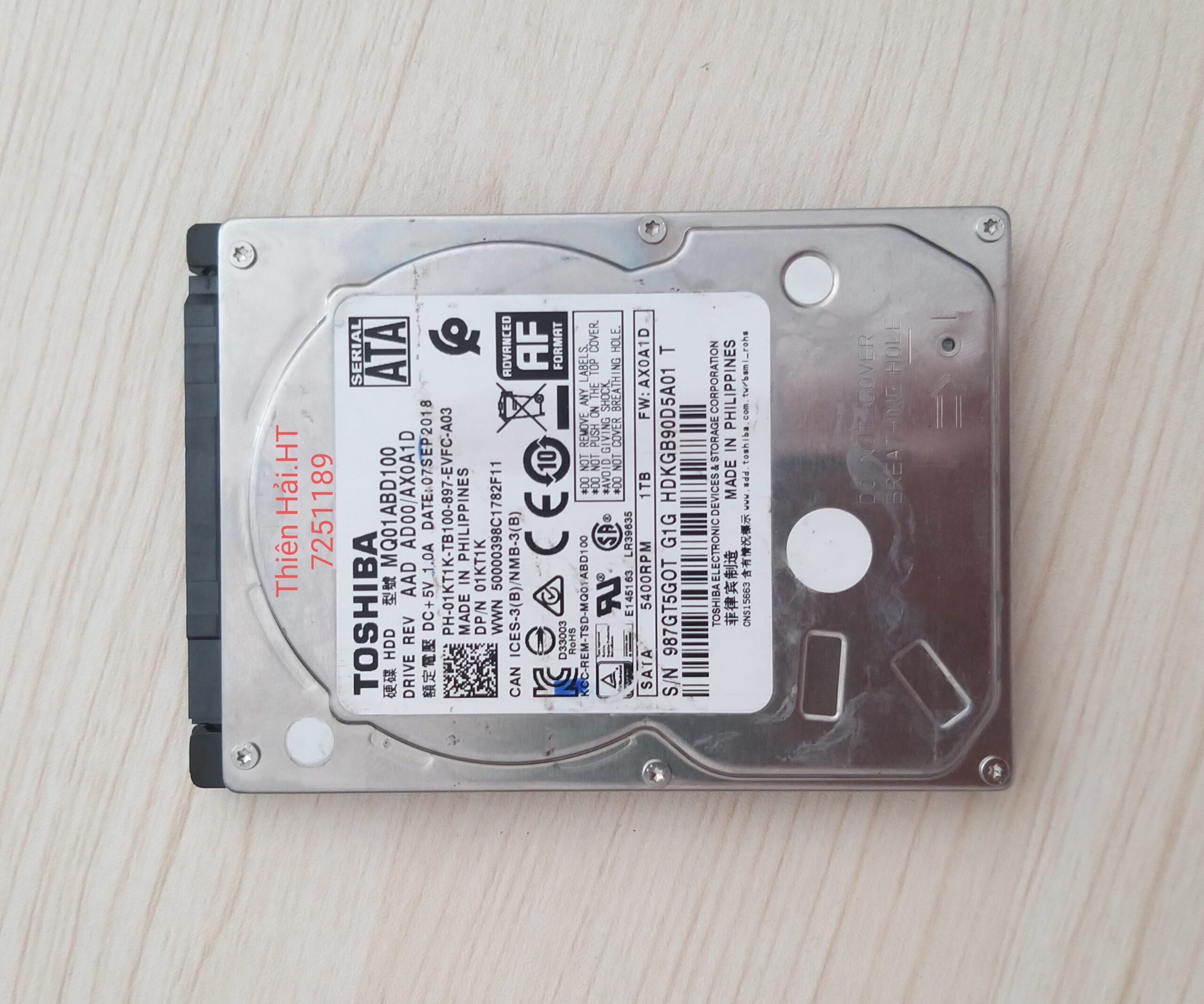 Cứu dữ liệu ở Hà Tĩnh