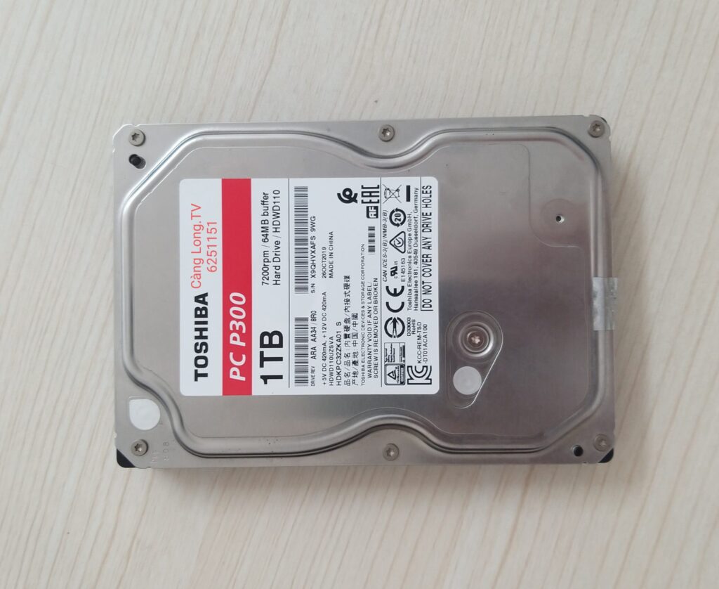 Cứu dữ liệu ở Trà Vinh