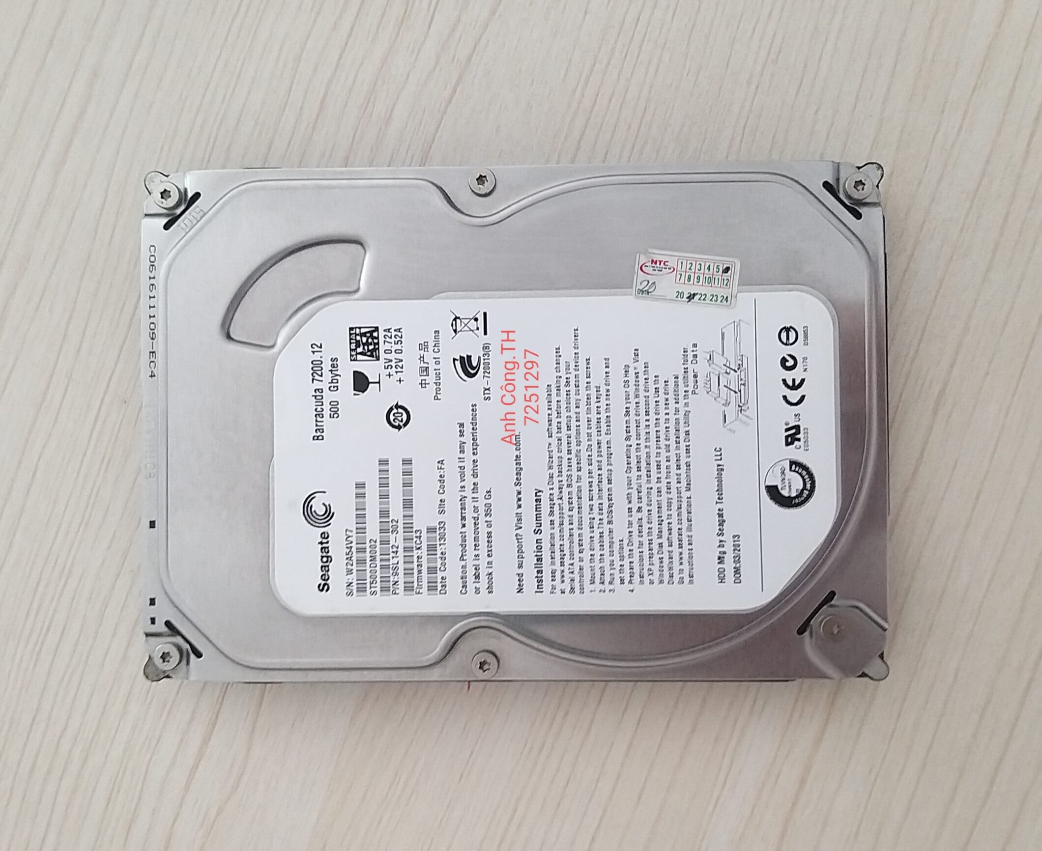 Cứu dữ liệu tại Thanh Hóa