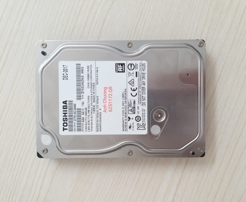 Khôi phục dữ liệu ở Quận 8 TpHCM