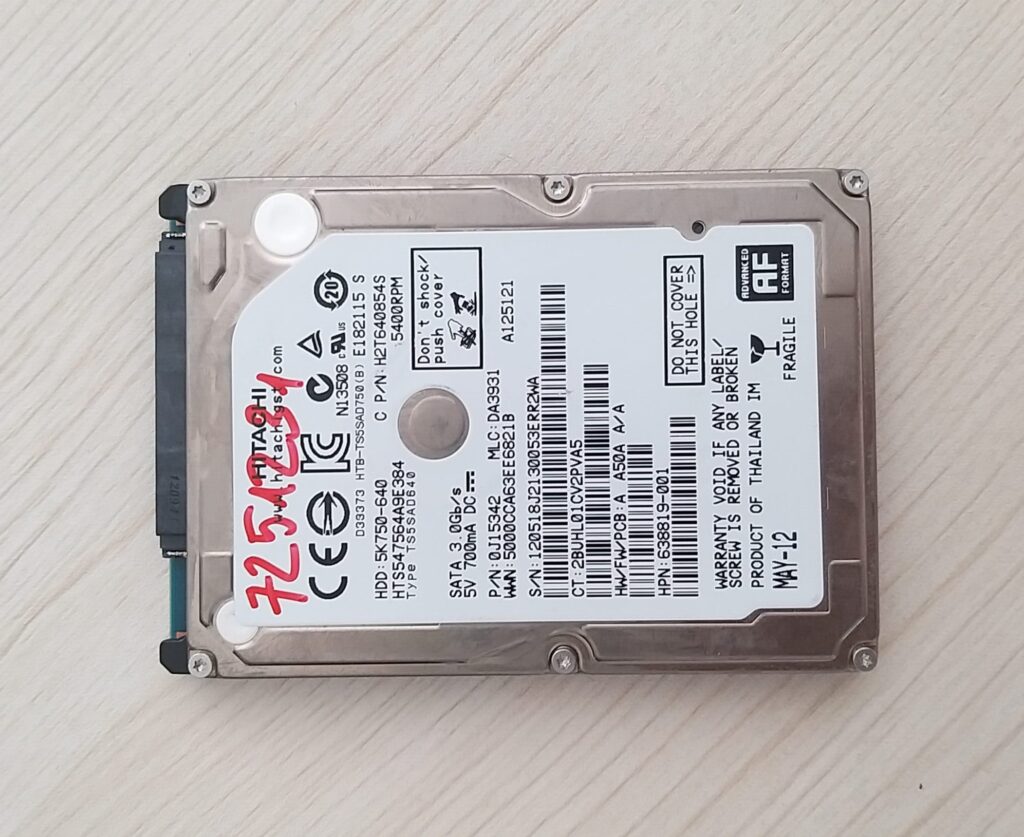 Khôi phục dữ liệu tại Tân Bình TpHCM