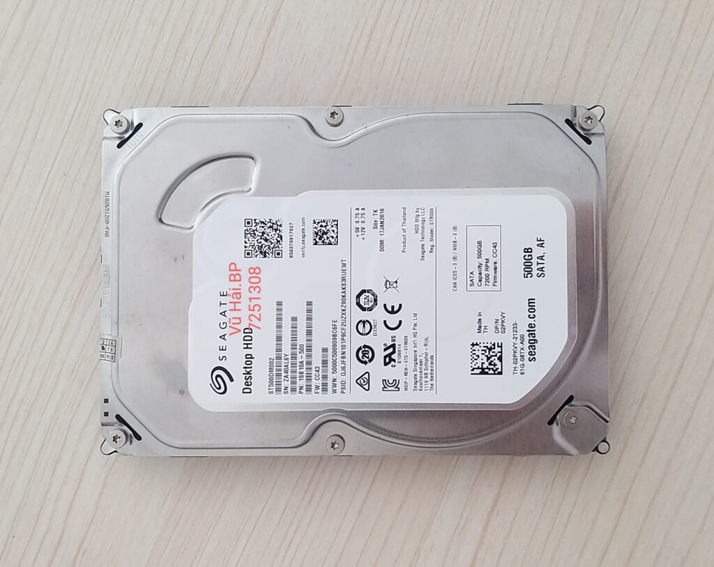 Phục hồi dữ liệu tại Bình Phước