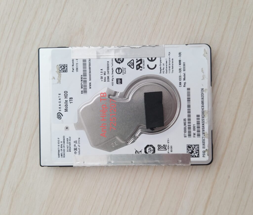 Phục hồi dữ liệu tại Tân Bình TpHCM