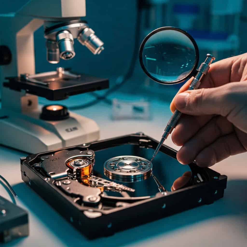 Cấp cứu dữ liệu ổ cứng không nhận