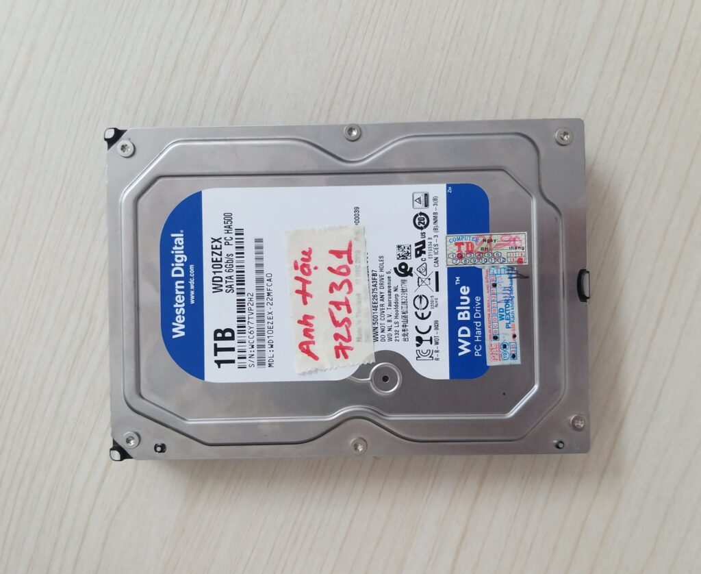 Cấp cứu dữ liệu tại Đồng Tháp