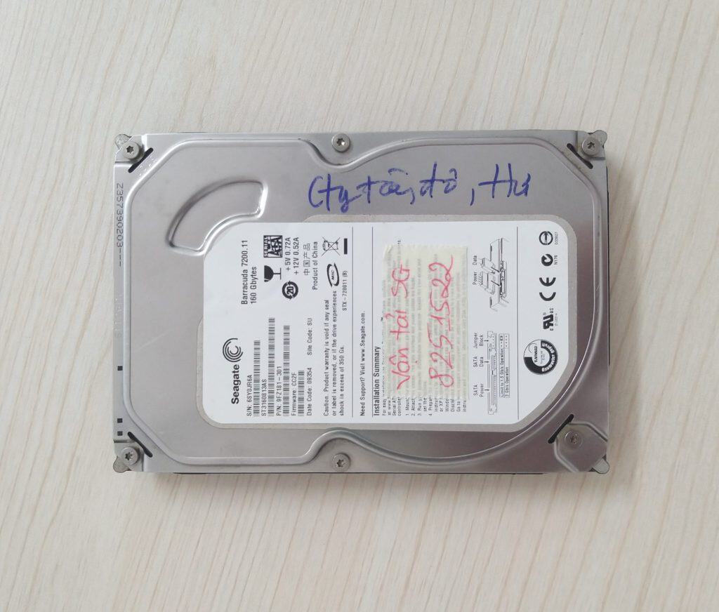 Cứu dữ liệu ở Bạc Liêu