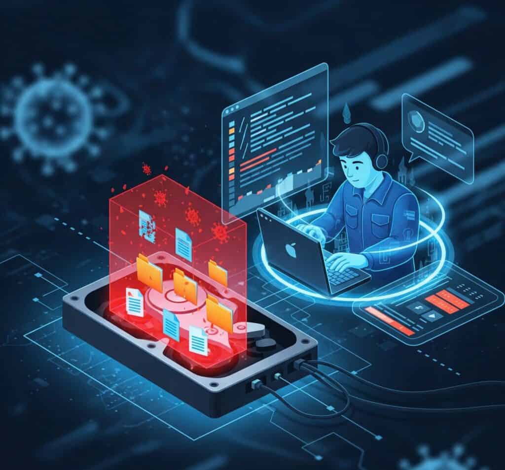 Cứu dữ liệu ổ cứng mã hóa