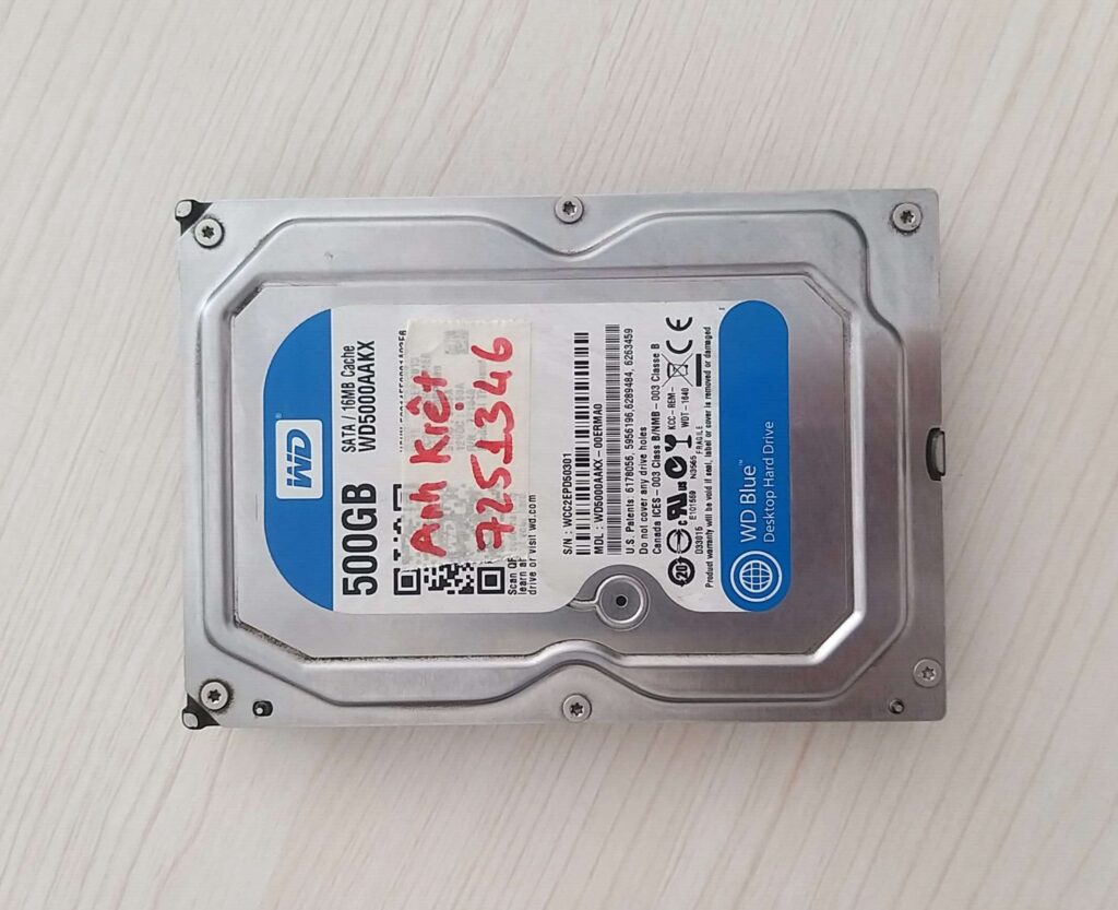 Cứu dữ liệu tại Hải Phòng