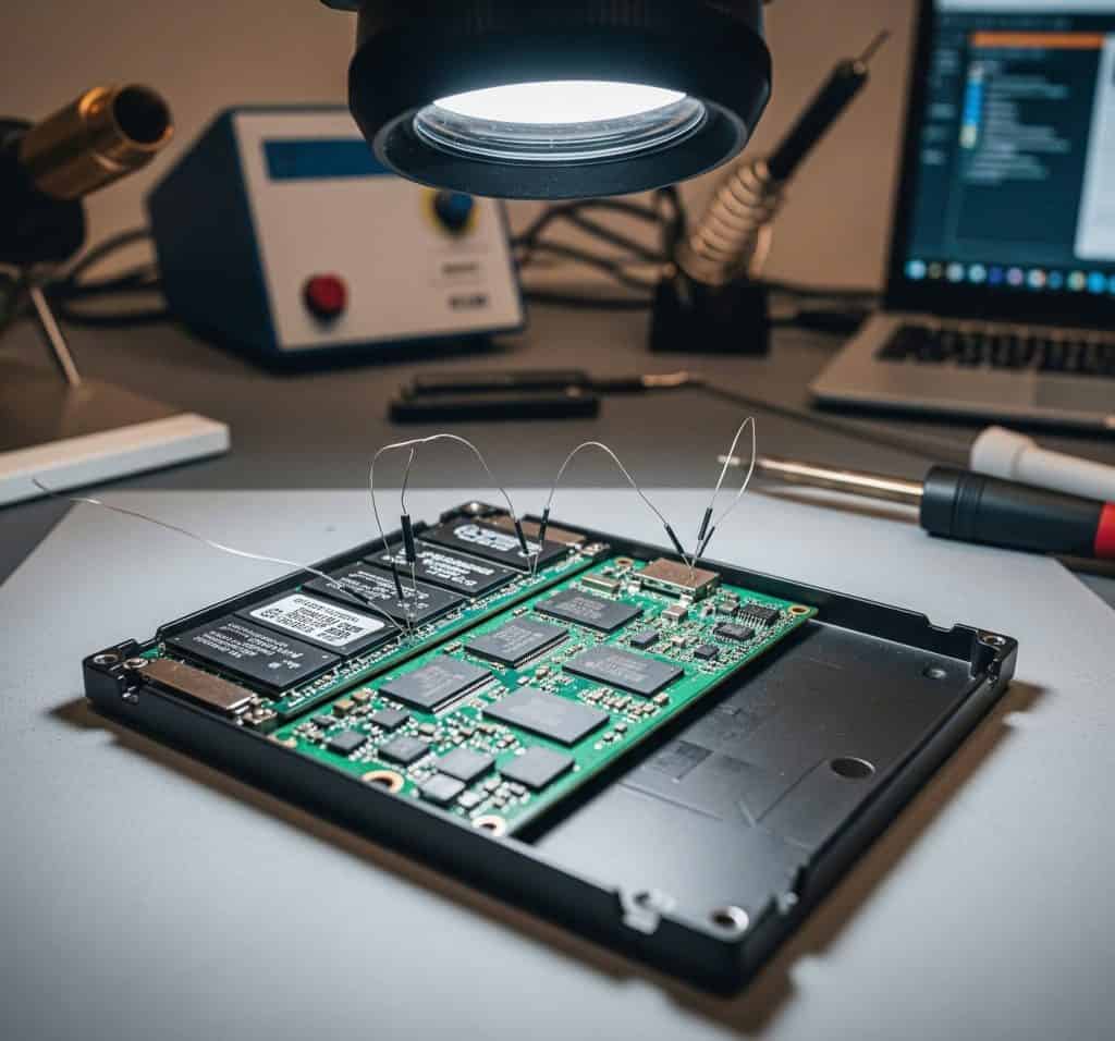 Khôi phục dữ liệu ổ cứng SSD SATA