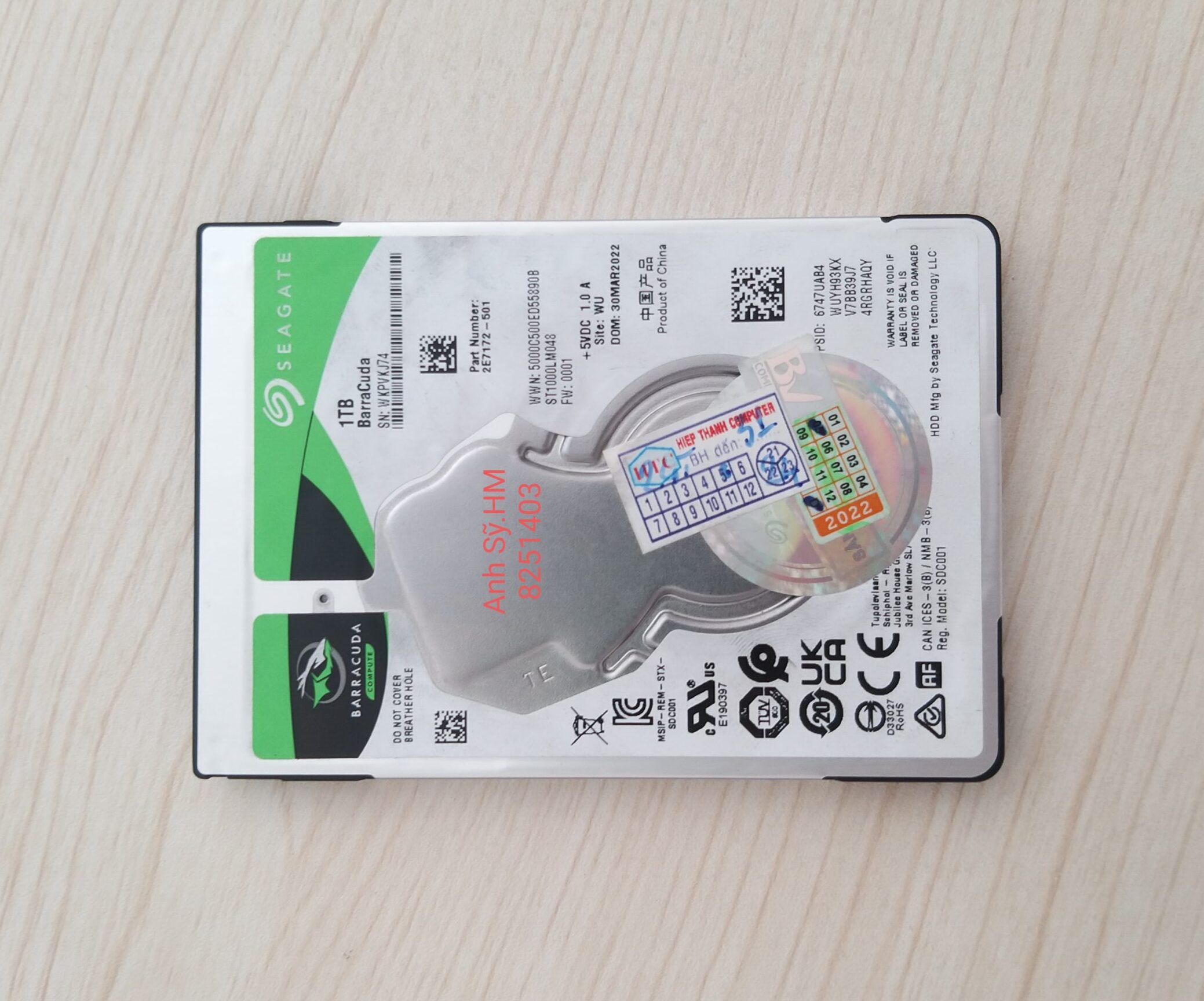 Khôi phục dữ liệu ở Hóc Môn