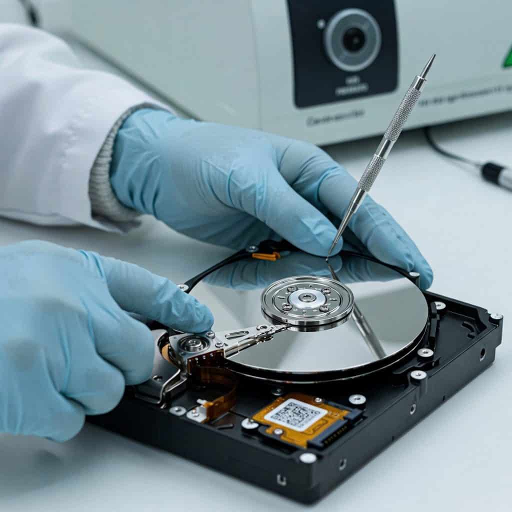 Cấp cứu dữ liệu ổ cứng bị rơi