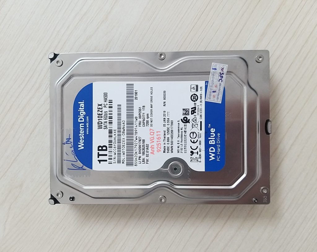 Khôi phục dữ liệu Quận 7 TpHCM