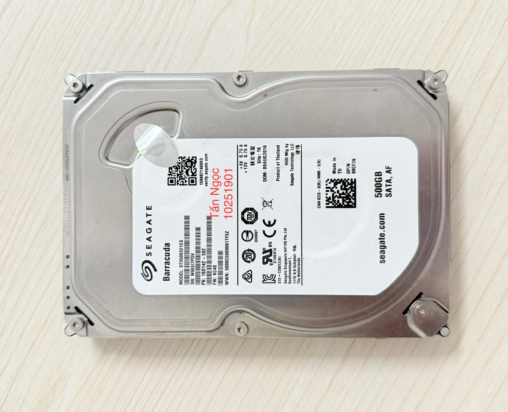 Cấp cứu dữ liệu Long An