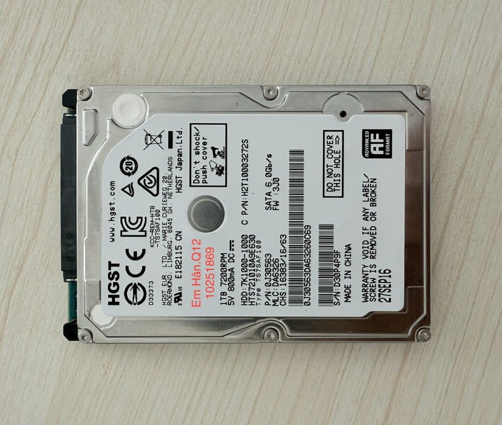 Phục hồi dữ liệu tại Quận 12