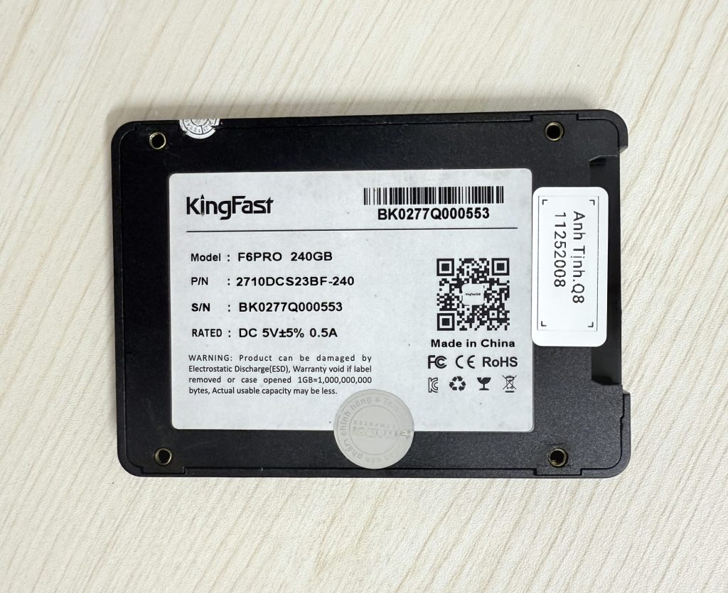 Khôi phục dữ liệu Quận 8 TpHCM