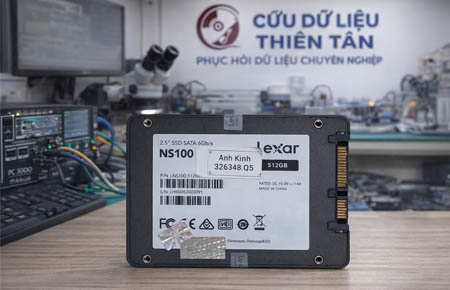 Cứu dữ liệu Lexar 500g không nhận cho anh Kinh